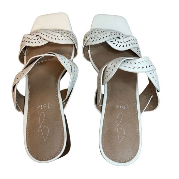 Joie Society Slip On Square Toe Block Heel Sandal - Picture 5 of 10